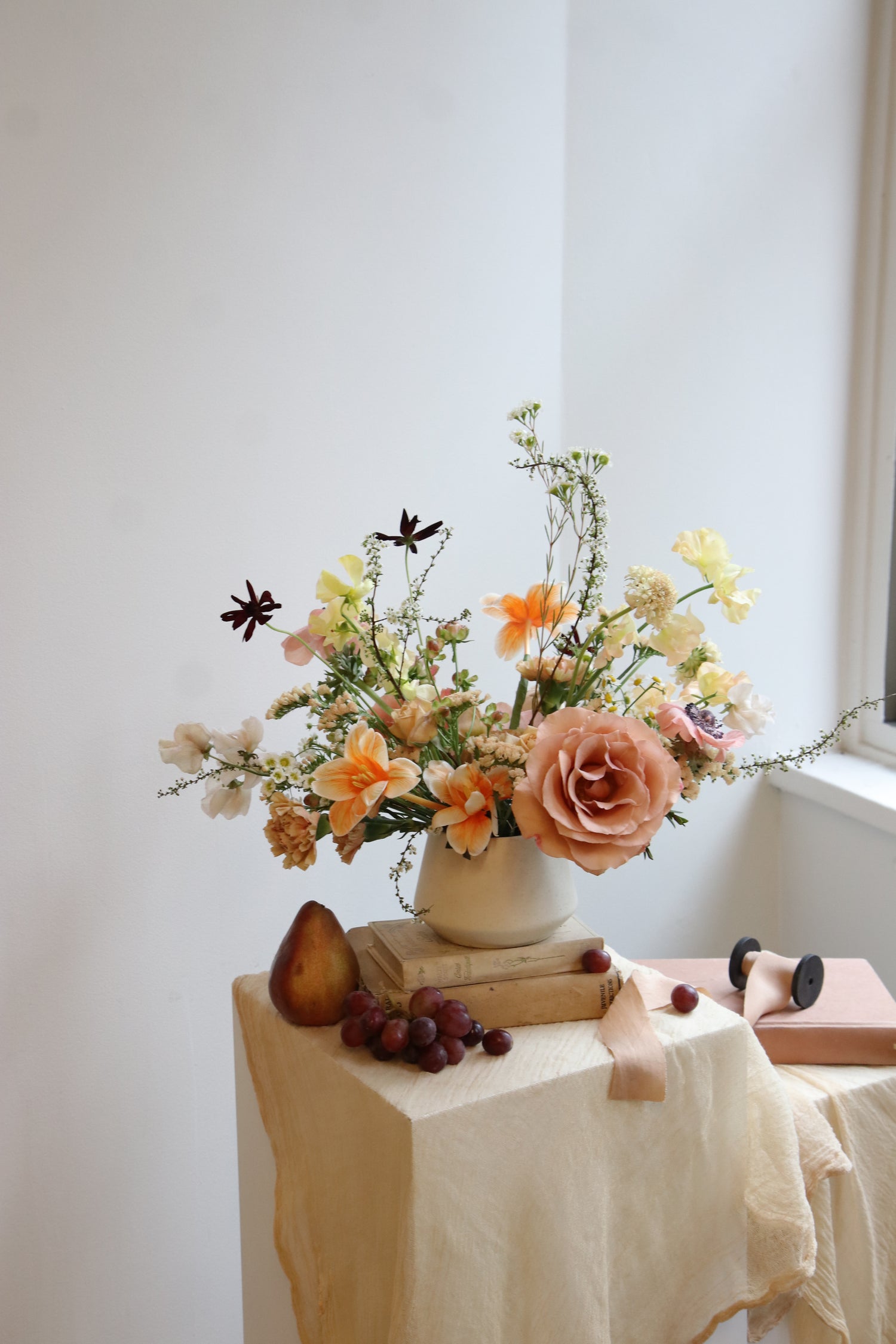 Vase or basket arrangements