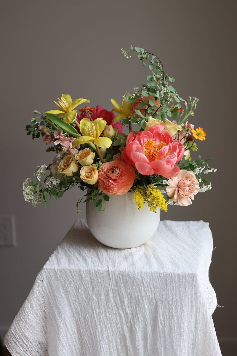 Vase or basket arrangements