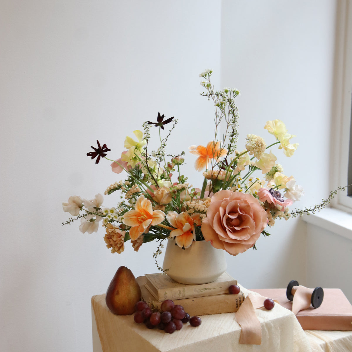 Vase or basket arrangements