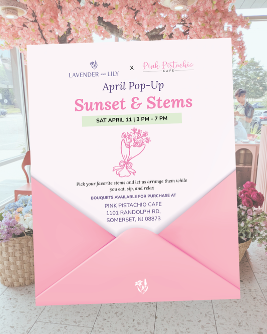 Pop-up Flower Bar Bouquet